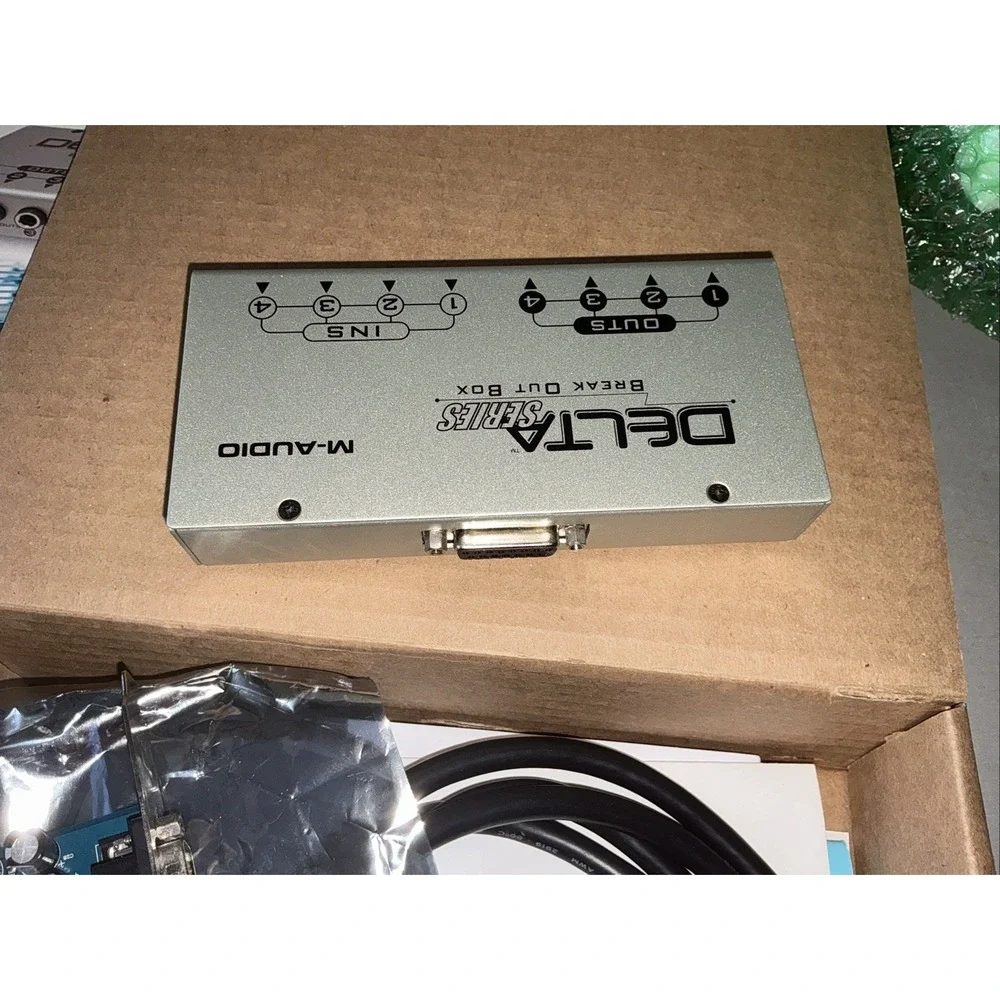 M-Audio Delta 44 Professional Audio‎ Card & Breakout Box 4-in/4-out